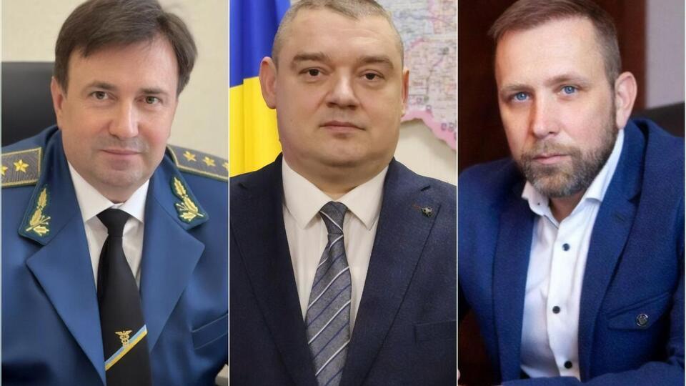 Кабмин уволил Демченко (в центре) и двух из трех его заместителей – Черкасского (слева) и Щуцкого (справа)