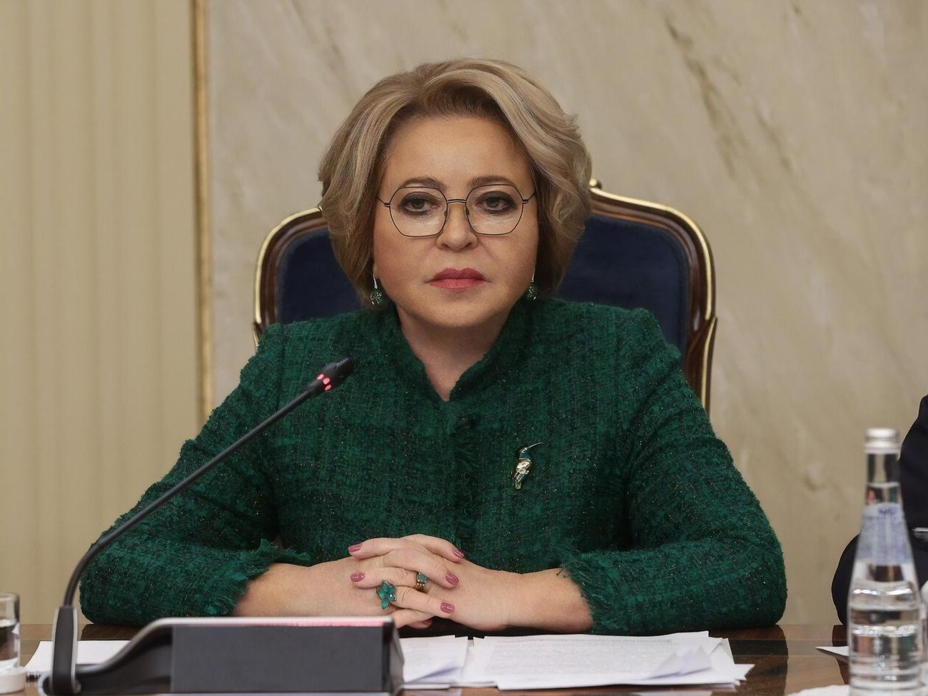 Позиция РФ, которая напала на Украину, "четкая, внятная и прозрачная", отметила Матвиенко