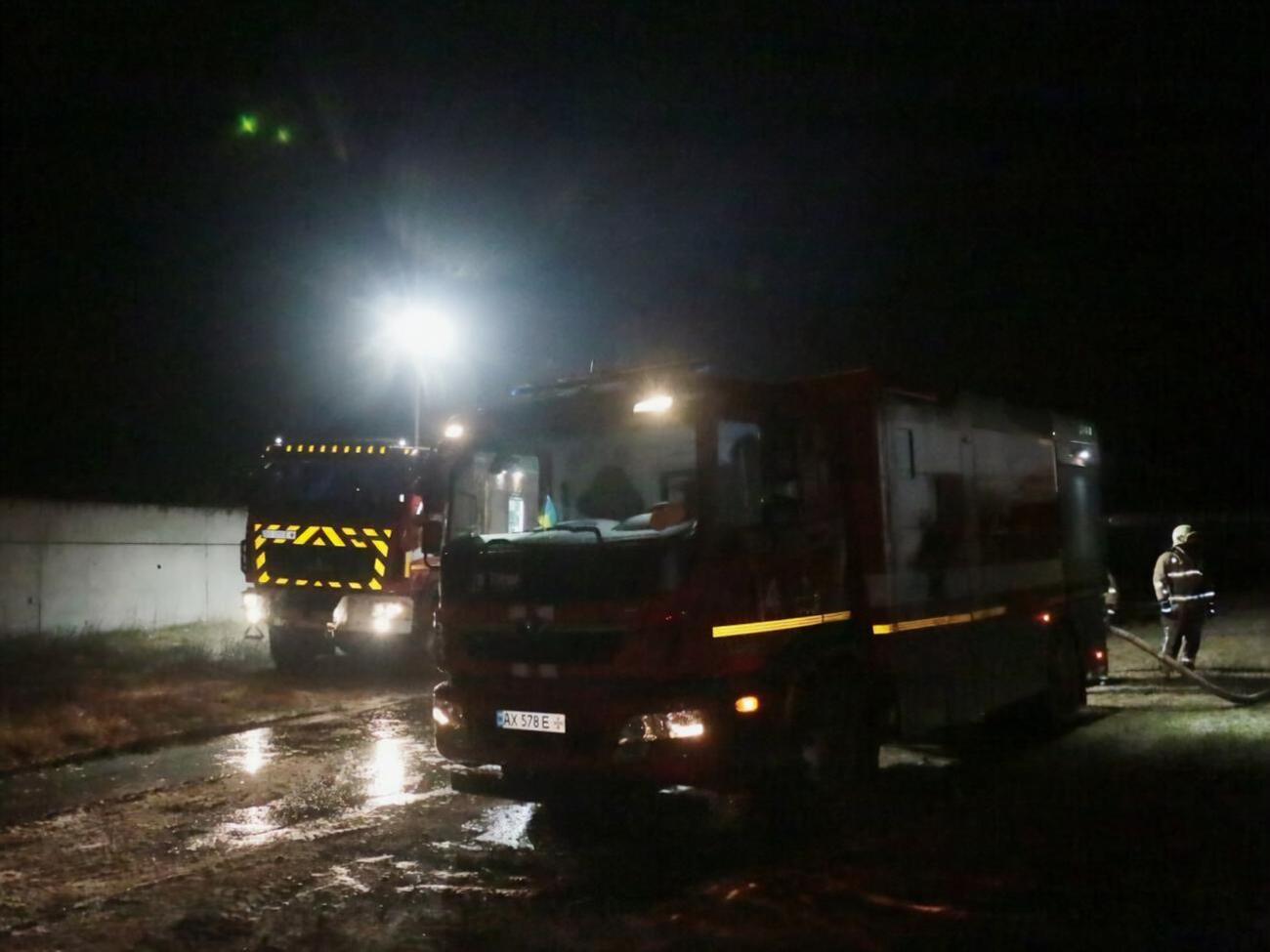 На объектах инфраструктуры возникли пожары &ndash; Синегубов