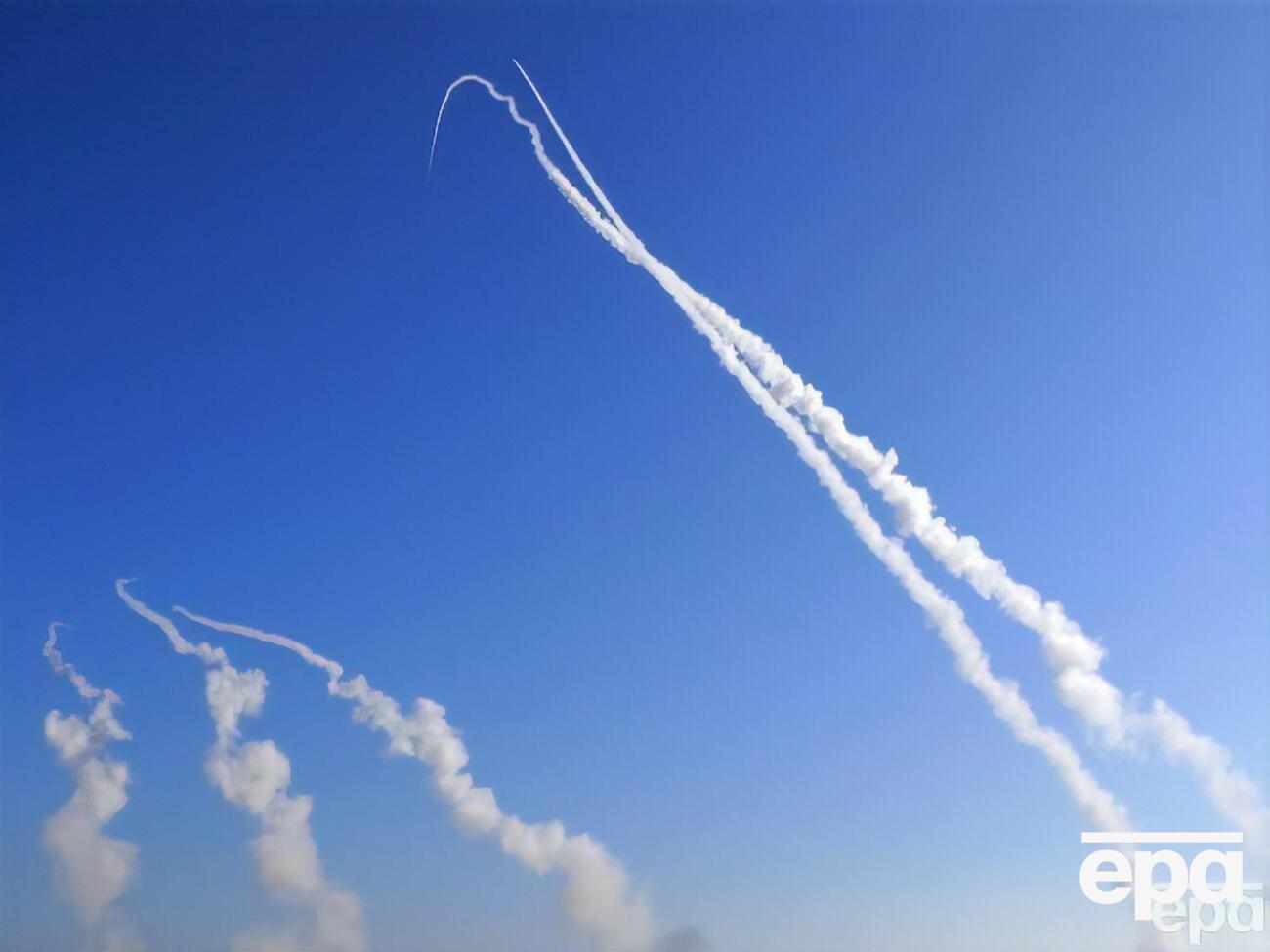 О жертвах в результате ракетных ударов пока неизвестно