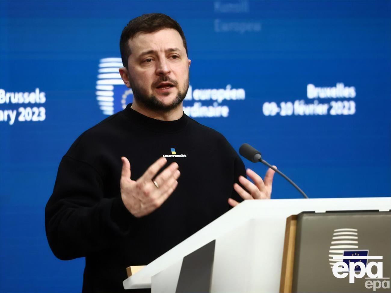Зеленский:&nbsp;Пока Россия убивает и терроризирует, ее представителям не место на спортивных и олимпийских соревнованиях