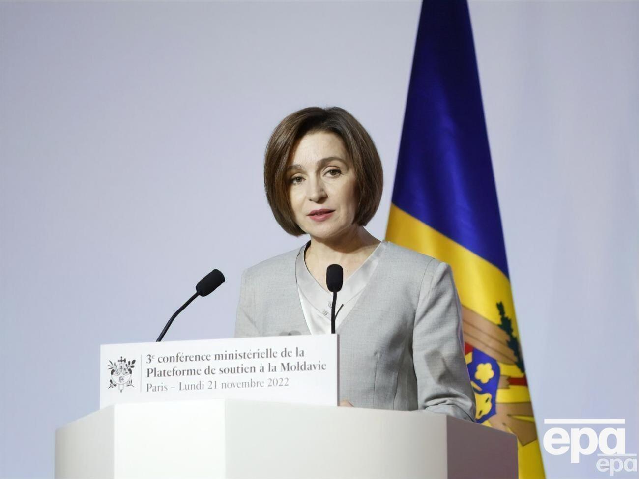 Санду: Економіка та безпека Молдови потребують нового життя