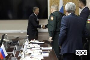 Гросси (слева) на этой неделе ездил в Москву для встреч с российскими чиновниками
