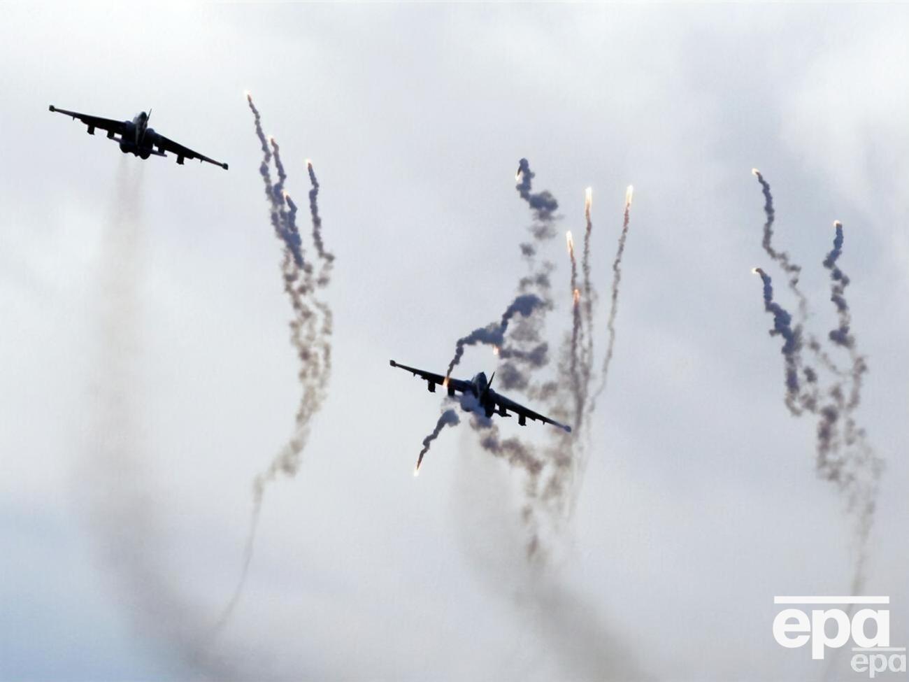 Сбитый самолет&nbsp;&ndash; вероятно, Су-25