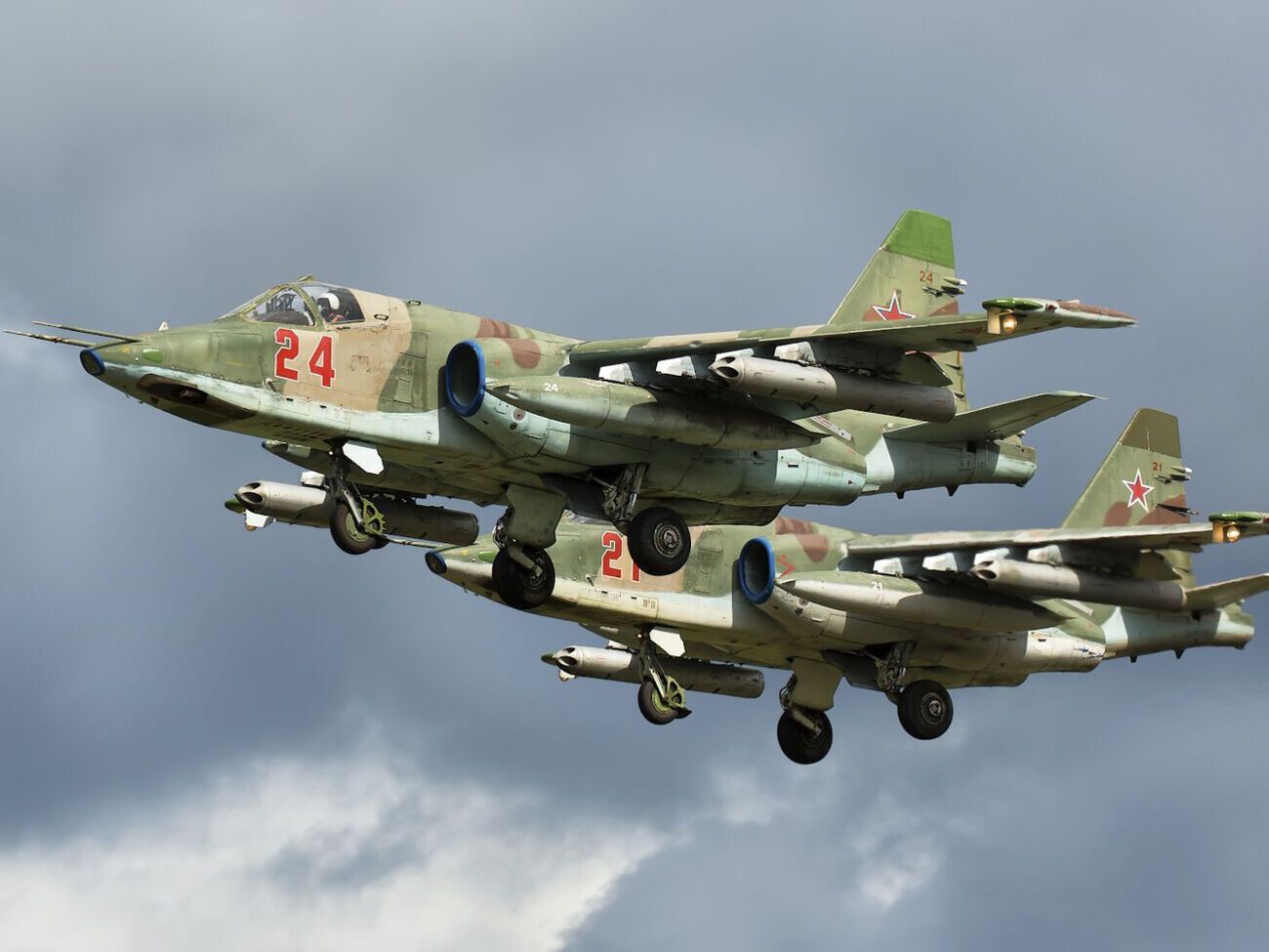 ГПСУ сообщили о сбитом в районе Бахмута Су-25