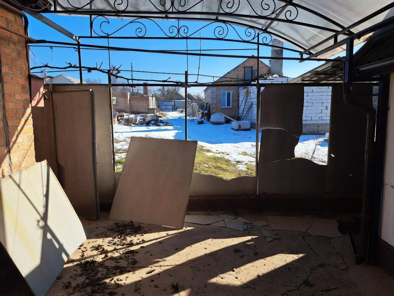 Дніпропетровську область за суботу, 11 лютого, тричі обстріляли з лівого берега Дніпра, тимчасово зайнятого окупантами