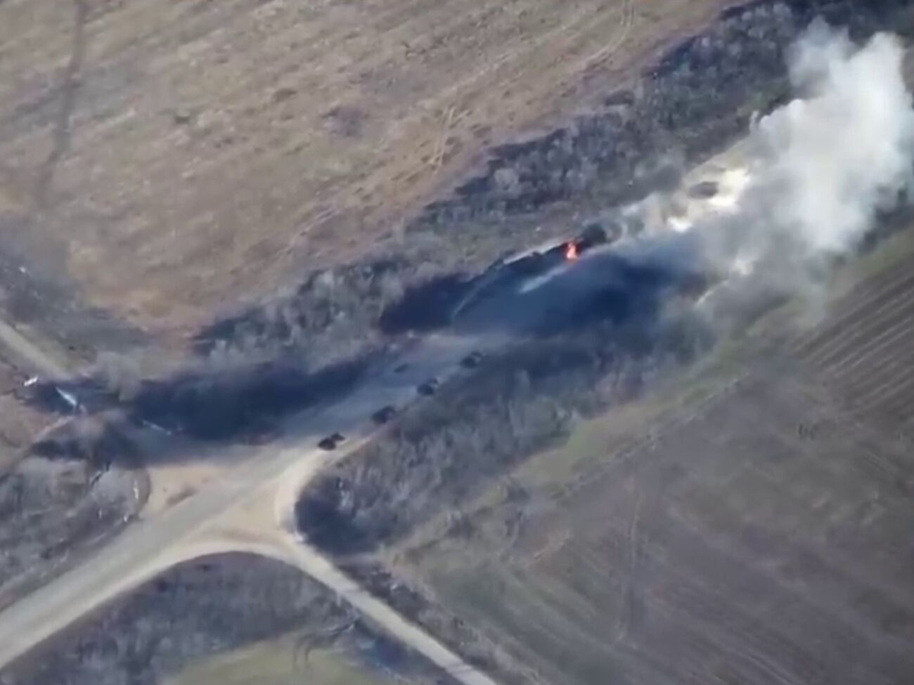 Російську колону знищила артилерія 128-ї гірської бригади ЗСУ під час коригування БПЛА, зазначив Федоров