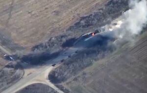 Російську колону знищила артилерія 128-ї гірської бригади ЗСУ під час коригування БПЛА, зазначив Федоров