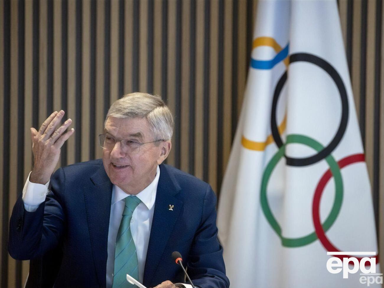 Бах заявил, что "не правительства должны решать", кто может принимать участие в соревнованиях