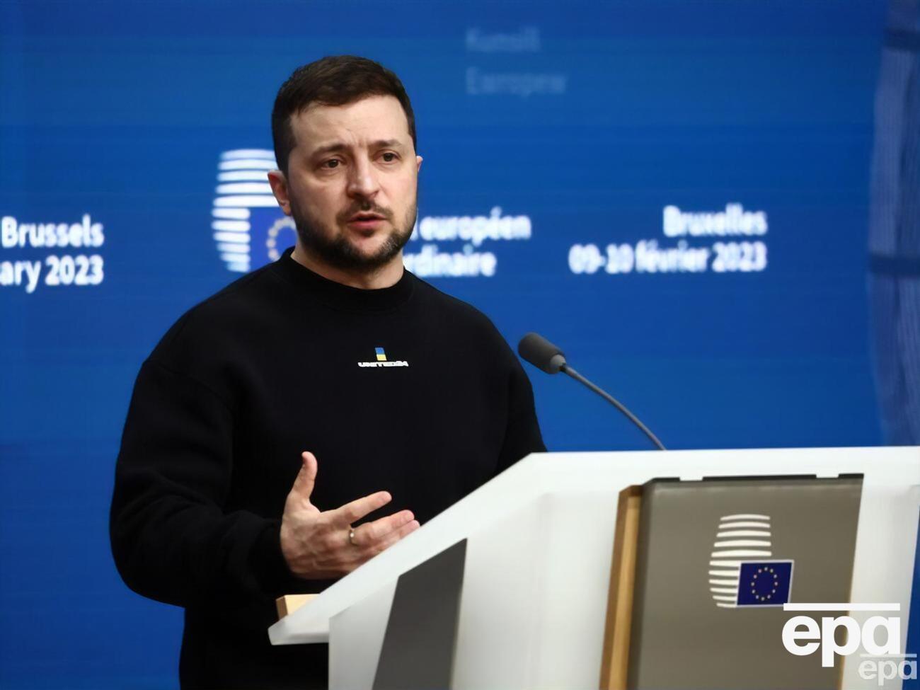 Зеленский:&nbsp;Было время, когда ограничения против России казались непростыми. Сейчас они уже действуют