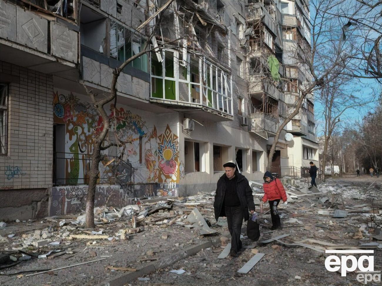В результате обстрела Херсона были повреждены частные дома
