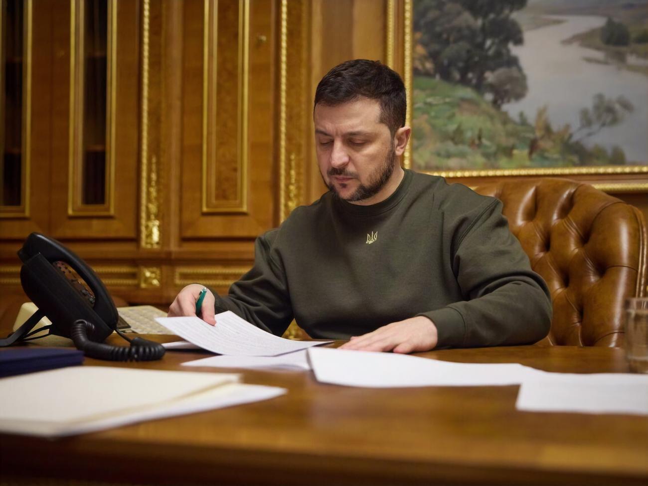 Зеленский поблагодарил собеседника за поддержку суверенитета и территориальной целостности Украины