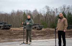 Президент і віцепрем'єр спілкувалися з польськими й українськими військовими