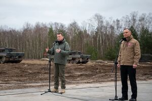 Президент и вице-премьер общались с польскими и украинскими военными