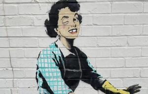 Новое граффити Бэнкси появилось в городе Маргейт (Великобритания)