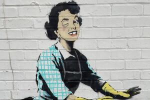 Новое граффити Бэнкси появилось в городе Маргейт (Великобритания)