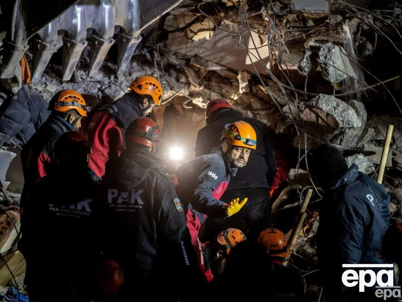 Станом на 13 лютого підтверджено загибель 31 643 жителів Туреччини