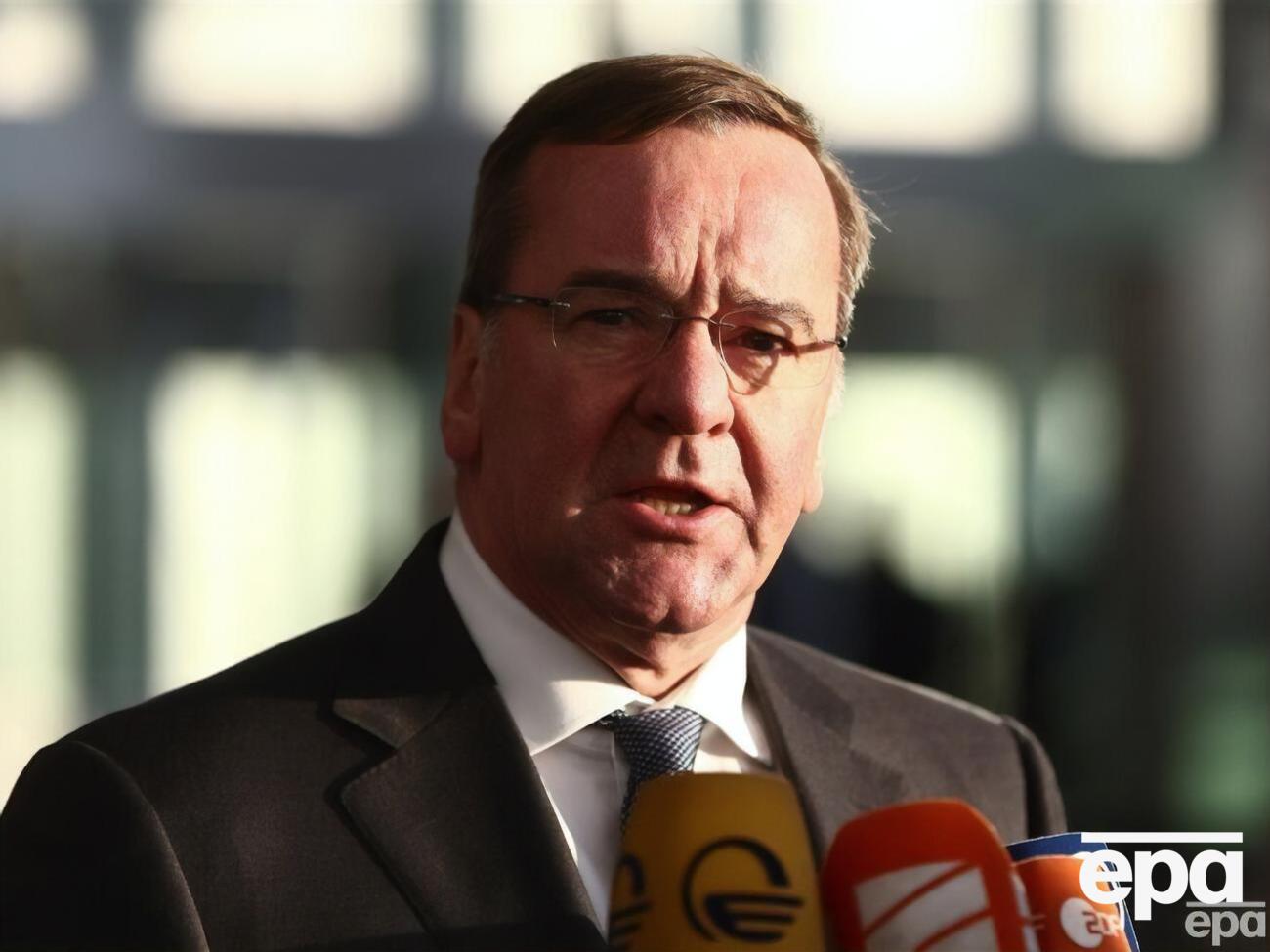 Пісторіус назвав основний пріоритет військової допомоги для України