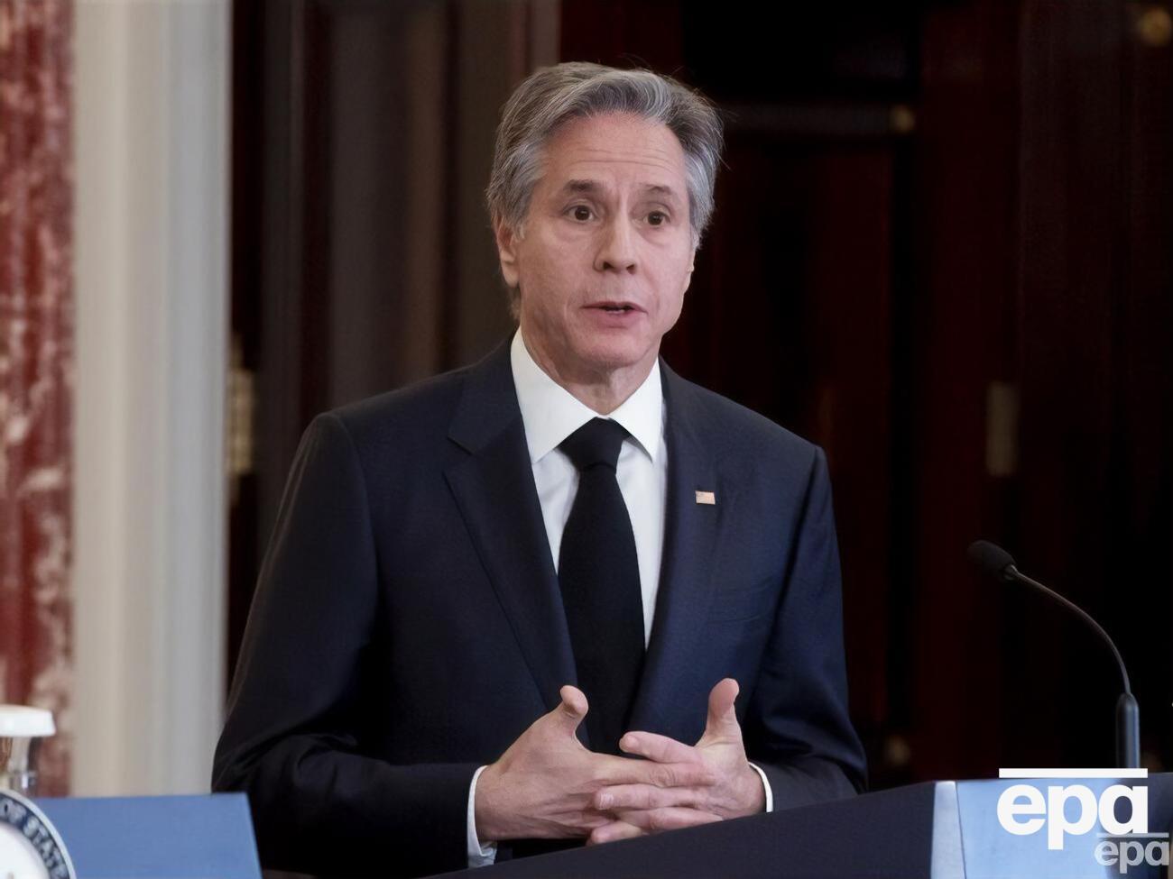 Блінкен сумнівається, що російсько-українська війна близька до завершення