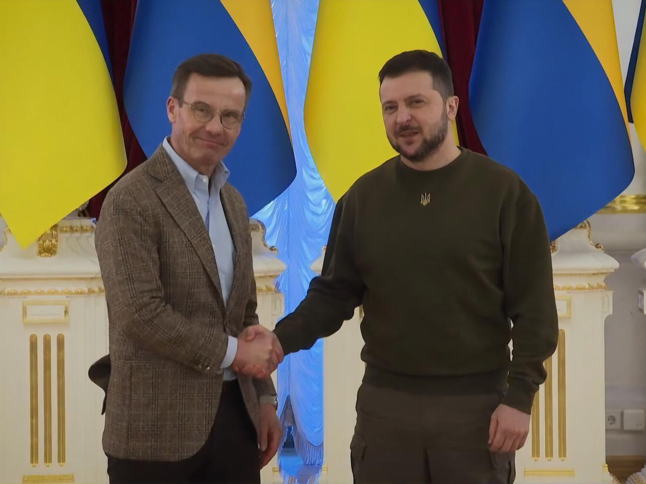 Кристерссон 15 февраля провел встречу с Зеленским