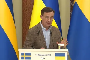 Крістерссон прибув із візитом в Україну 15 лютого