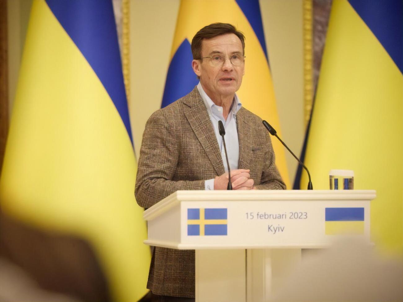 Війна РФ проти України &ndash; це також війна проти спільної європейської безпеки, зазначив Крістерссон