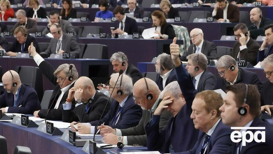 Текст резолюції щодо України підтримало 444 депутати, повідомляють на сайті Європарламенту
