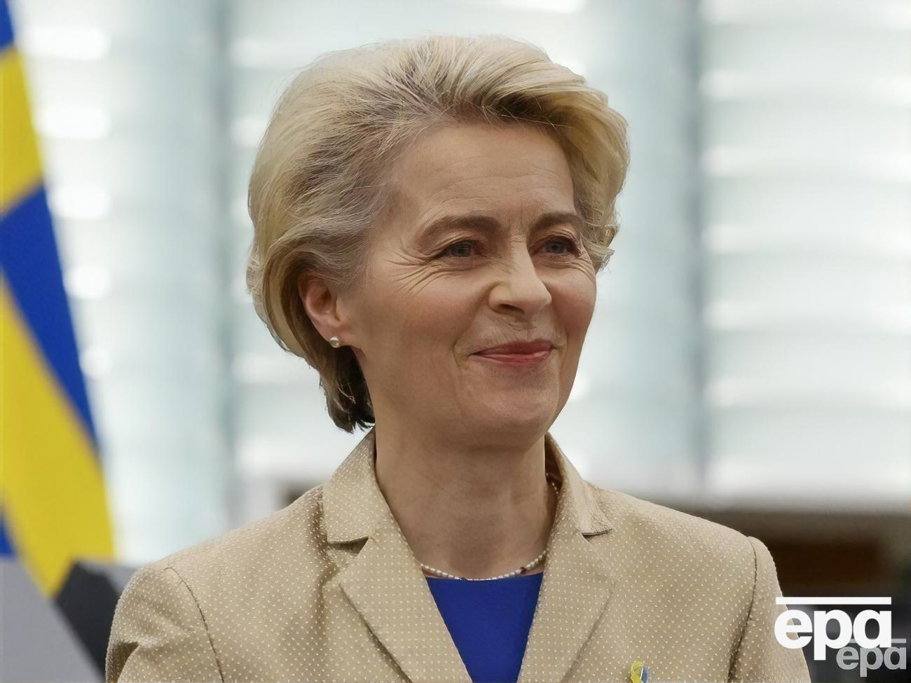 Фон дер Ляєн: Ми в Євросоюзі думаємо про вас щодня