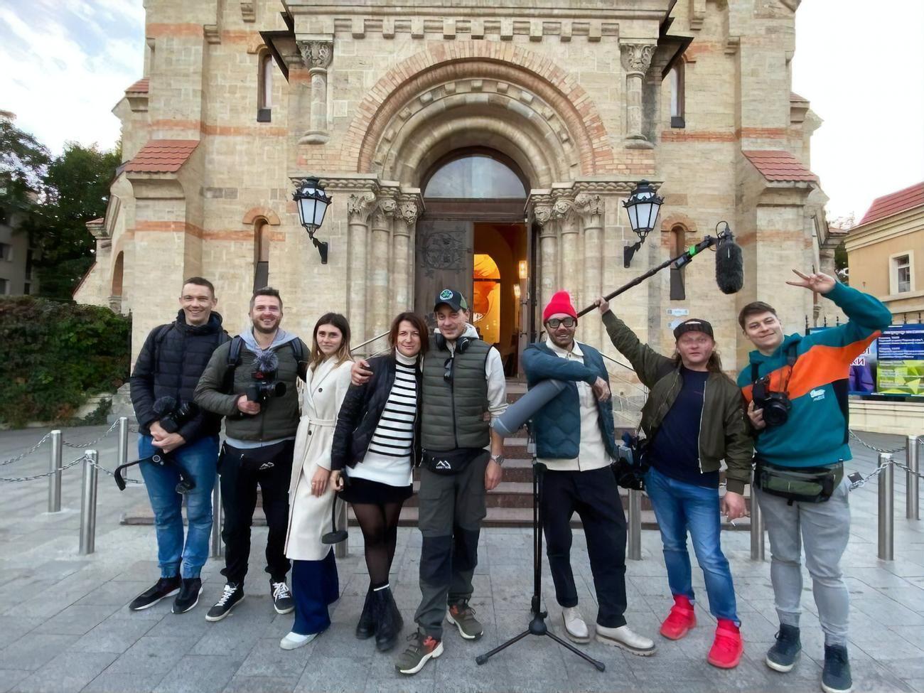 Ведущий тревел-шоу&nbsp;Филатов вместе со съемочной группой записывал звуки Одессы