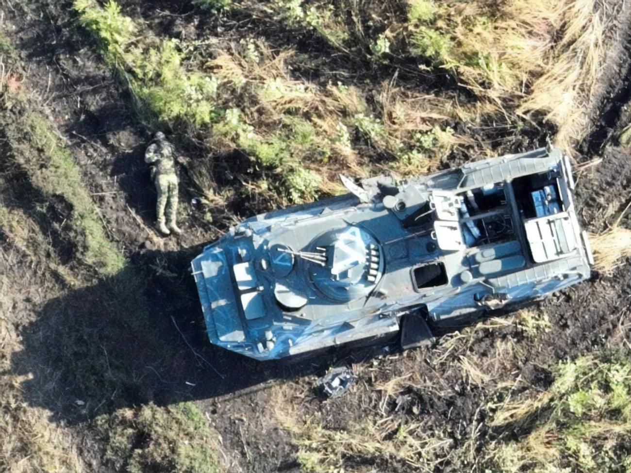 Раненые оккупанты часто умирают на поле боя, не дождавшись эвакуации