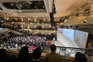 Немає й не буде альтернативи тому, щоб позбутися російської агресії остаточно, зазначив Зеленський під час виступу в режимі онлайн