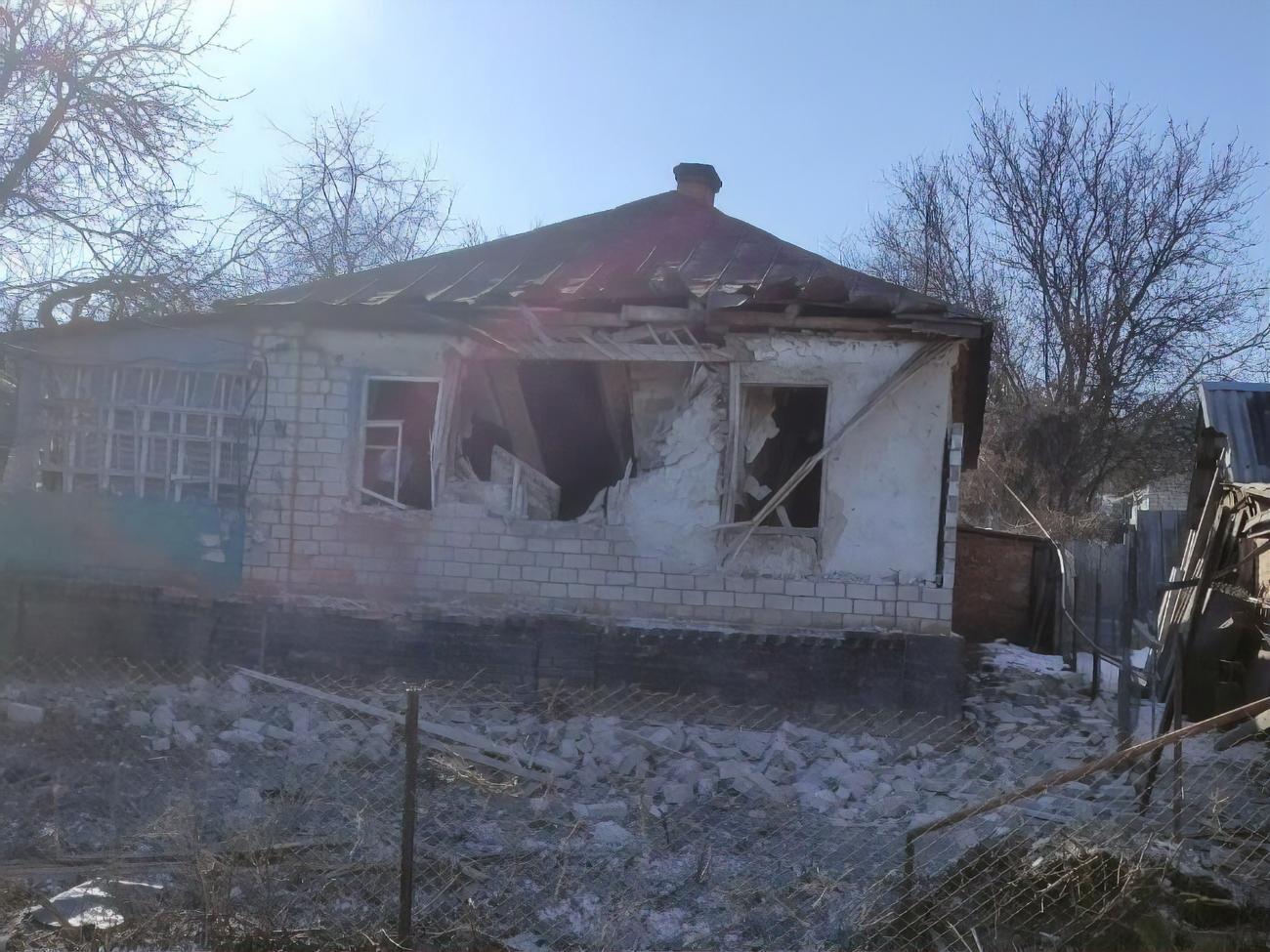 Один із російських снарядів влучив у житловий будинок
