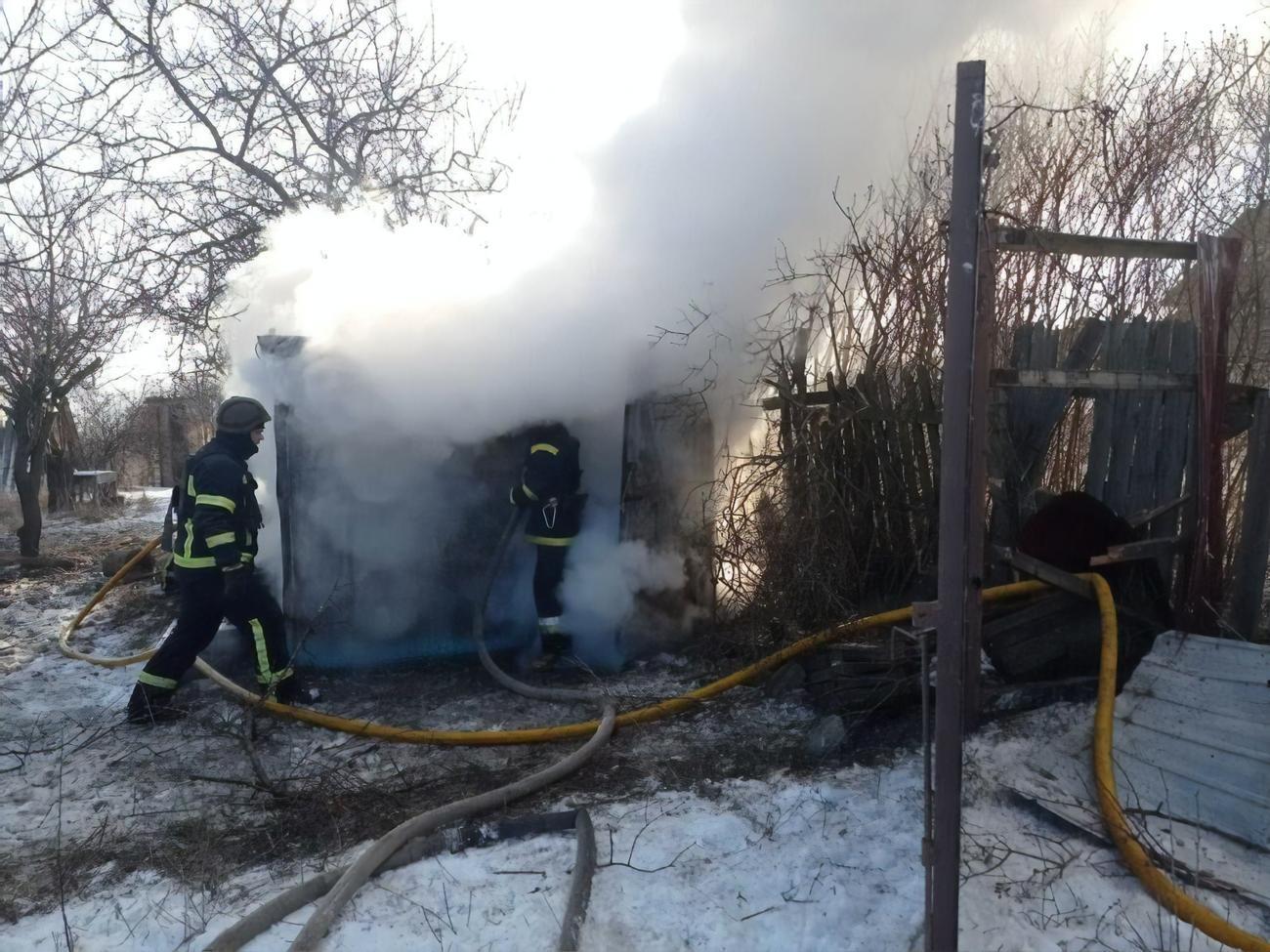 У Куп'янську після обстрілу горіли приватні будинки &ndash; Синєгубов