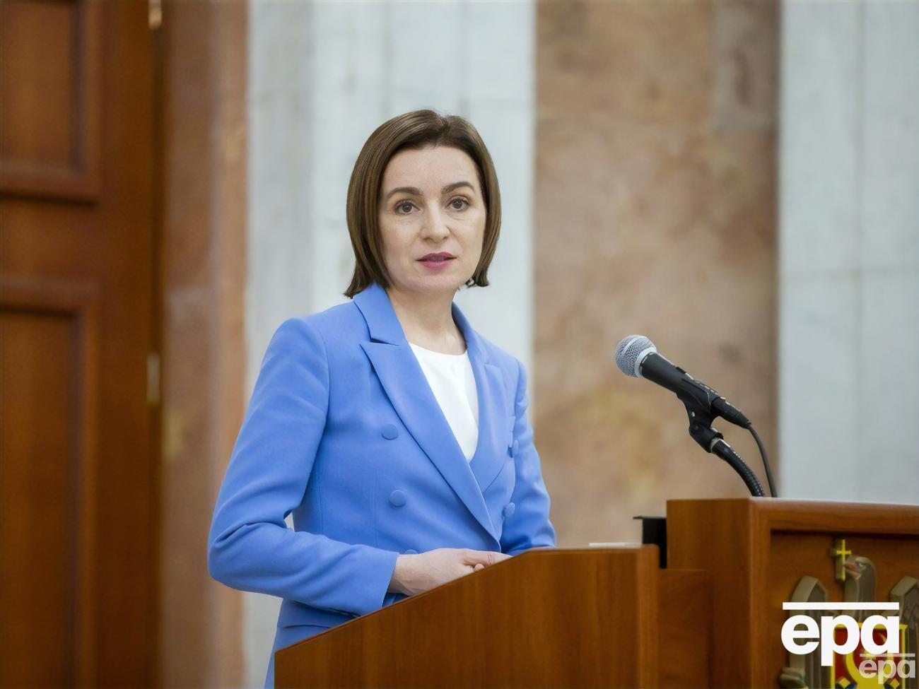 Санду наголосила, що зараз Росія веде гібридну війну проти Молдови