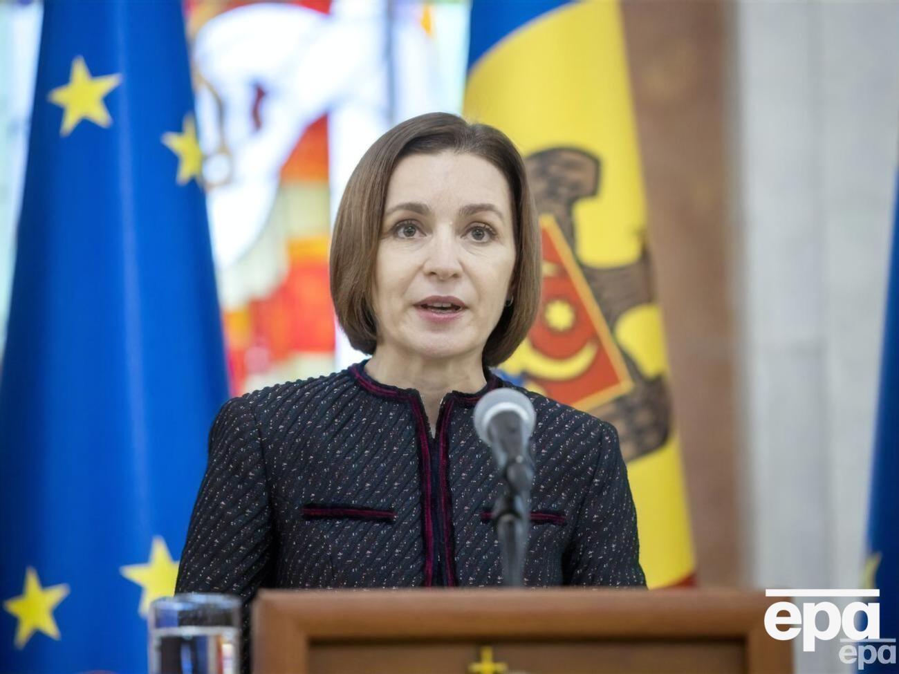 Санду&nbsp;заявила, что&nbsp;Россия ведет против Молдовы гибридную войну