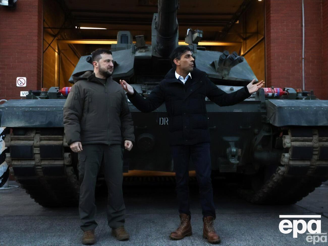 Сунак о Зеленском: У нас не может быть большей цели, чем доказать его правоту