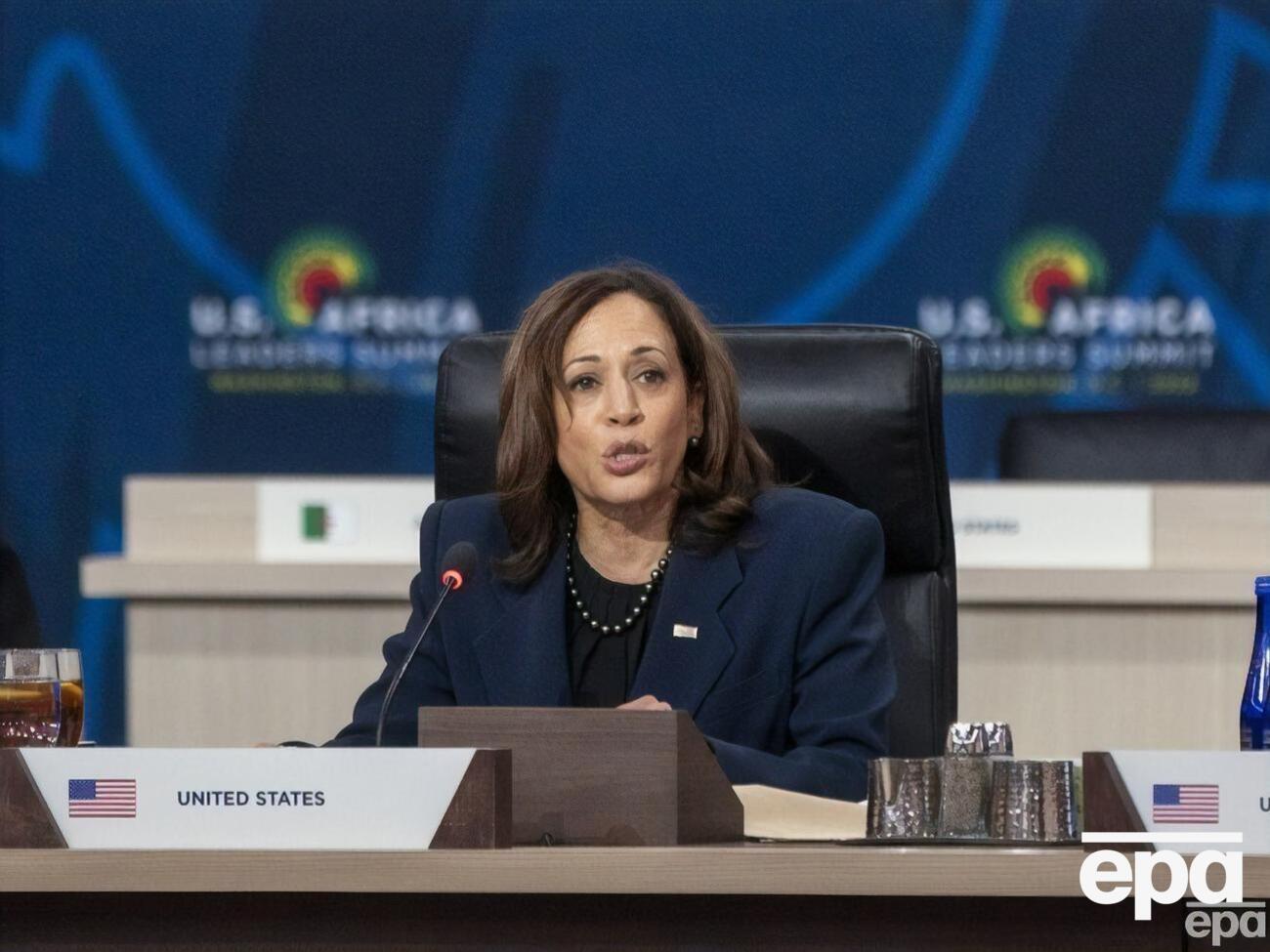 Гарріс: Ми бачимо такі країни, як Північна Корея та Іран, які доправляють зброю на підтримку російської жорстокої війни