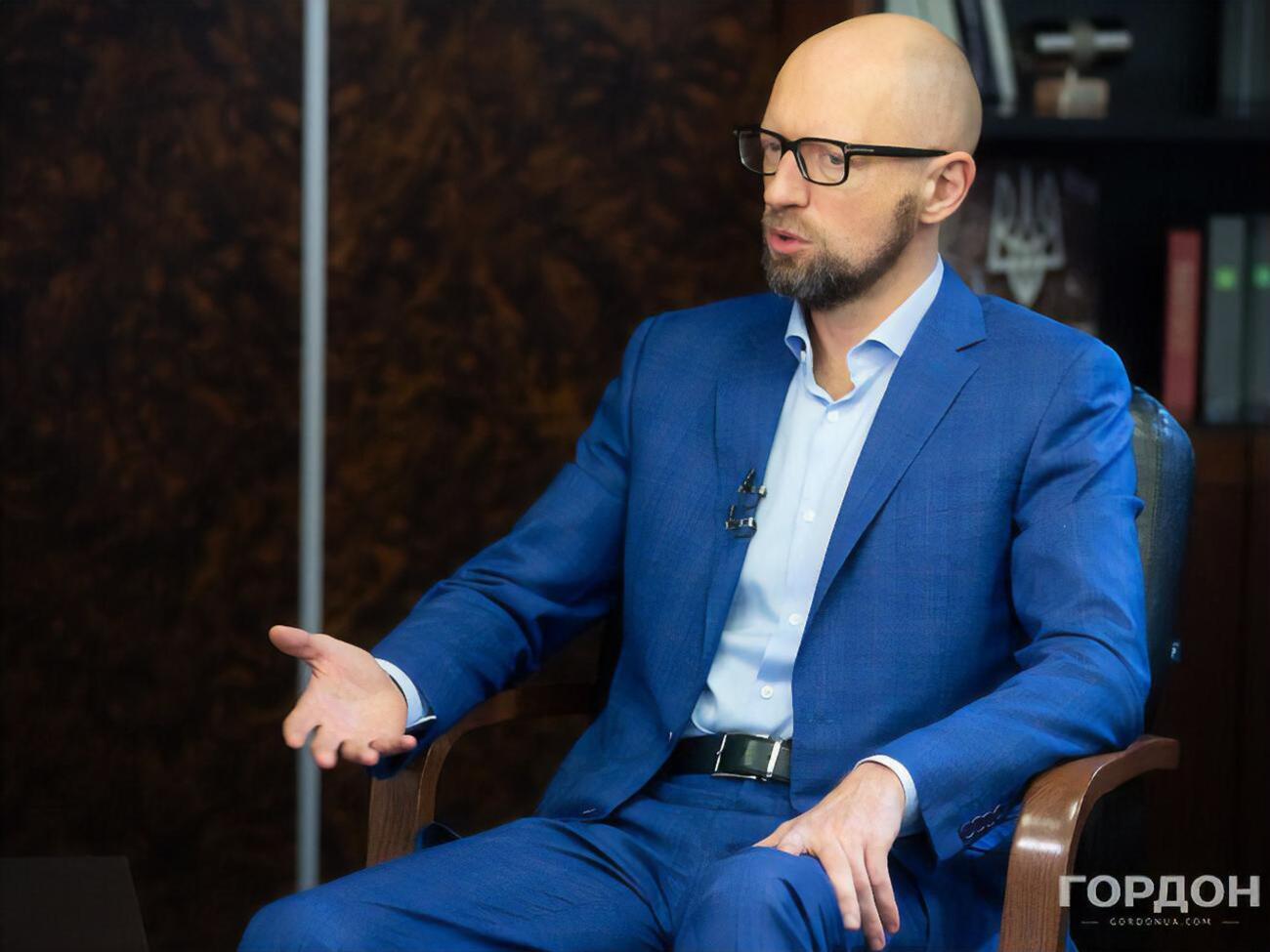 Яценюк (на фото) считает, что Путин до сих пор не отказался от своих целей в Украине