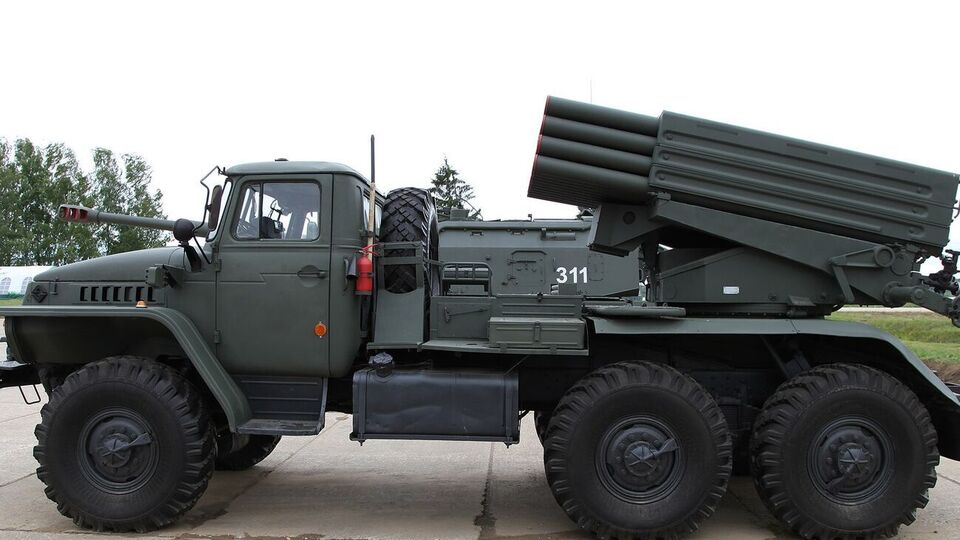 Украинские артиллеристы уничтожили российскую РСЗО