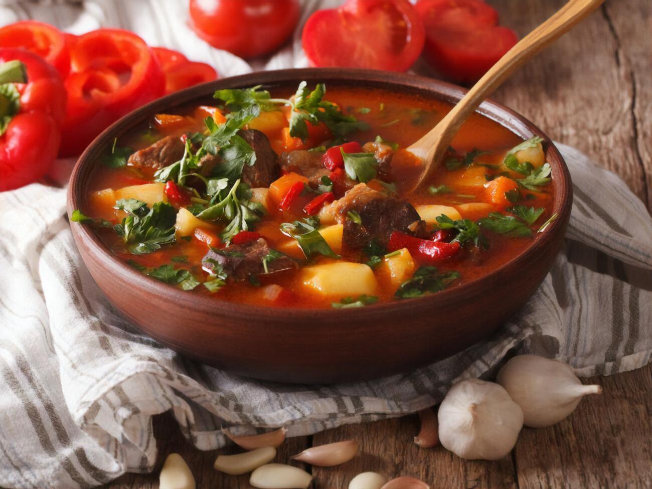 Перед подаванням у бограч потрібно додати свіжу петрушку