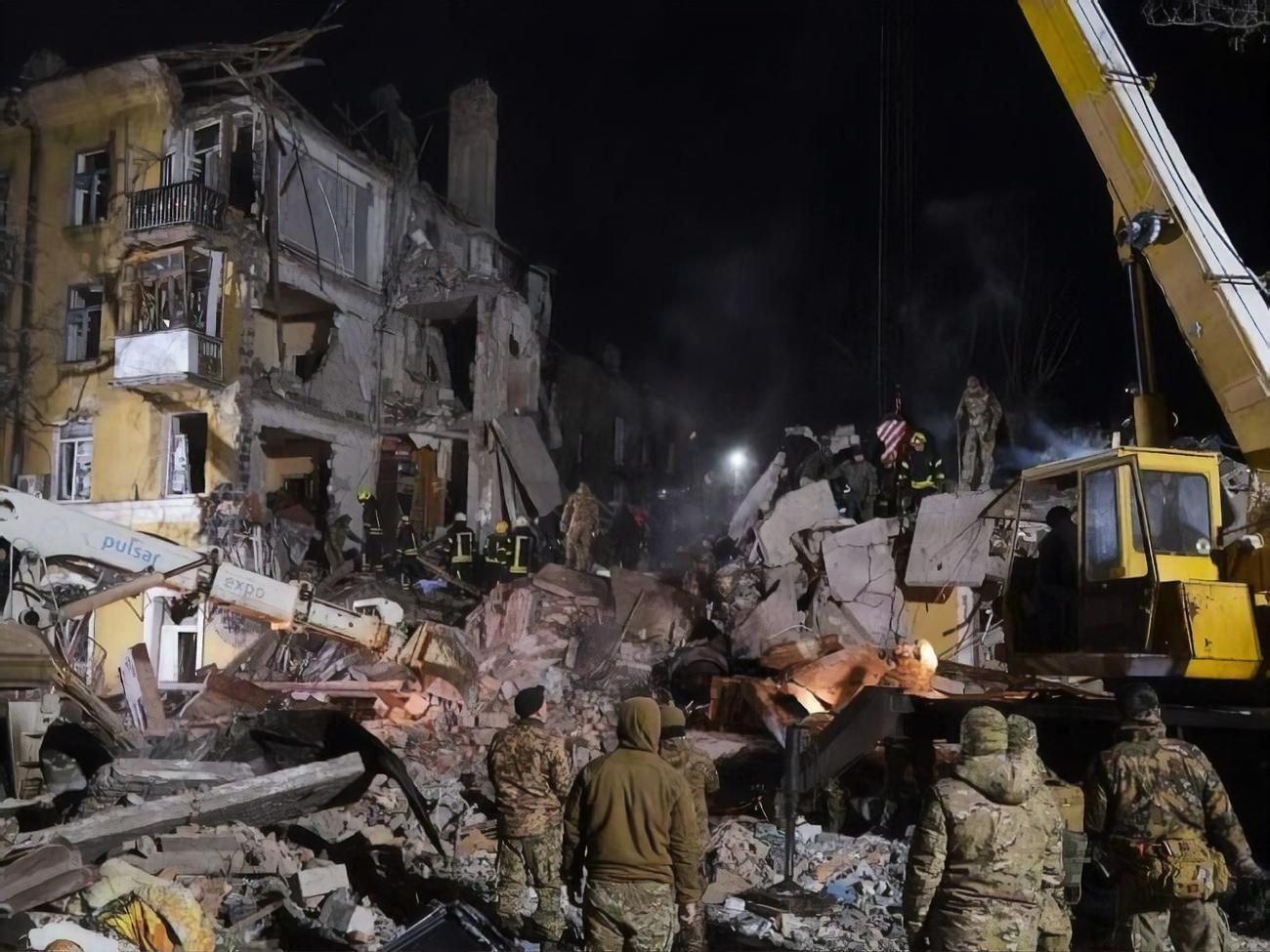 Оккупанты ударили ракетой&nbsp;по многоквартирному жилому дому&nbsp;в Краматорске вечером 1 февраля