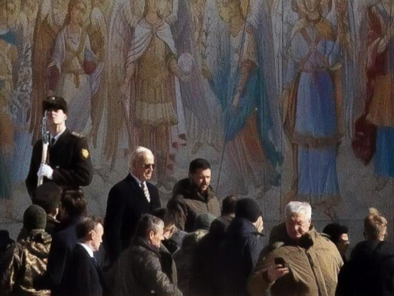 Байден приехал в Киев впервые с начала полномасштабной войны РФ против Украины