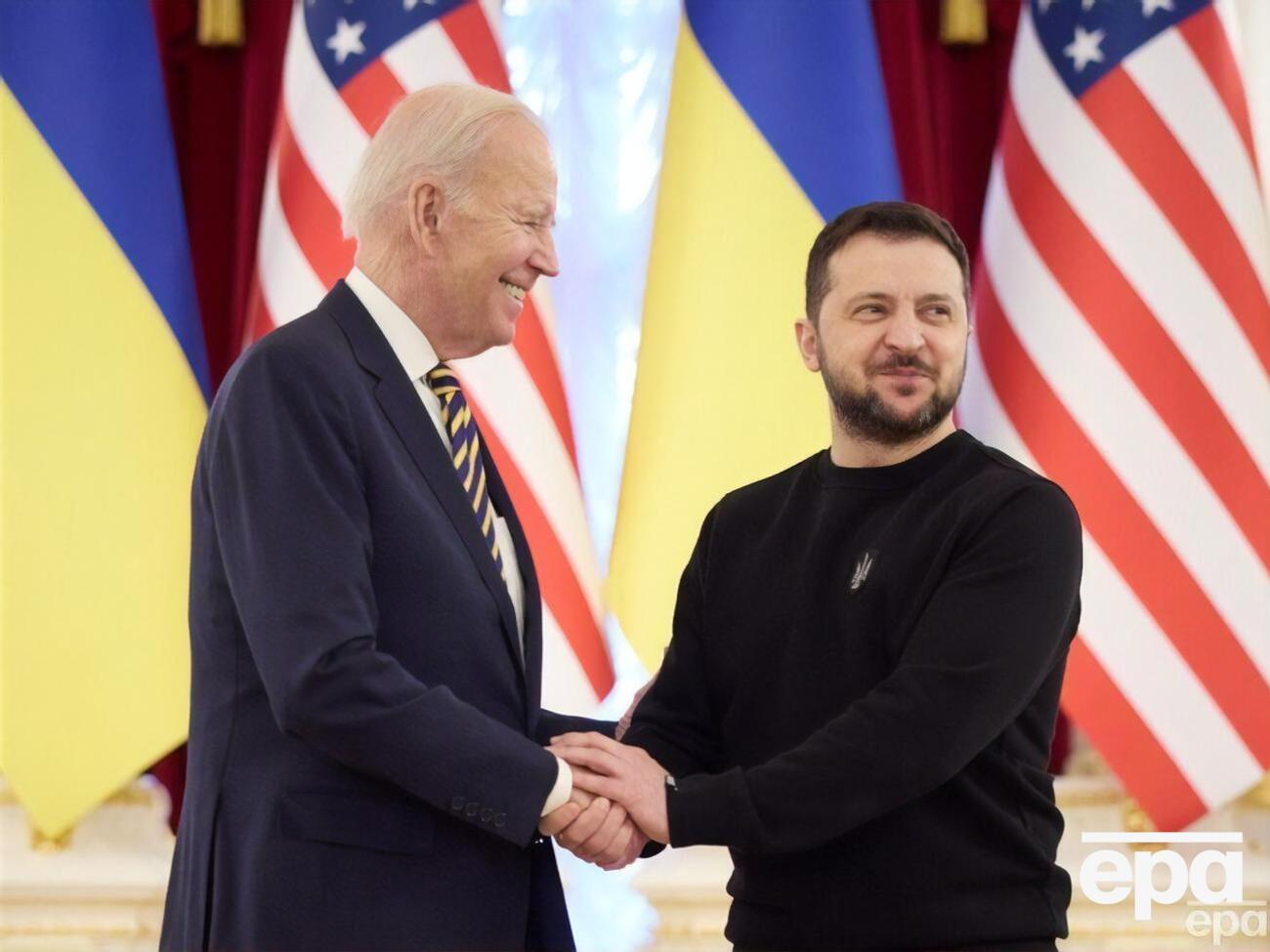 Байден 20 лютого приїхав із неанонсованим візитом у Київ