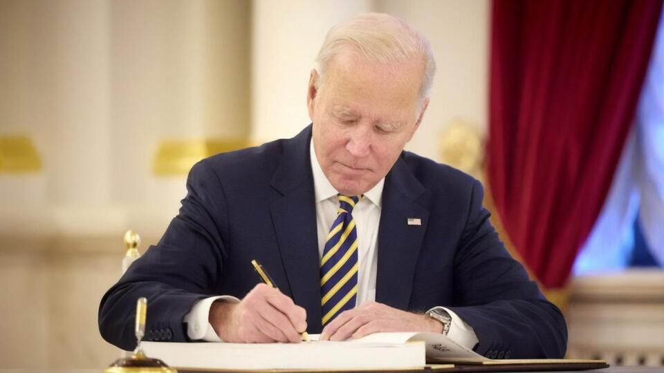 Байден написав, що для нього "велика честь знову побувати в Києві"