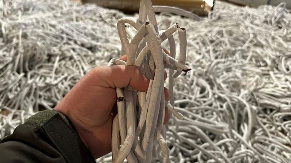 За день виробляли до 1 млн цигарок, зазначили у СБУ