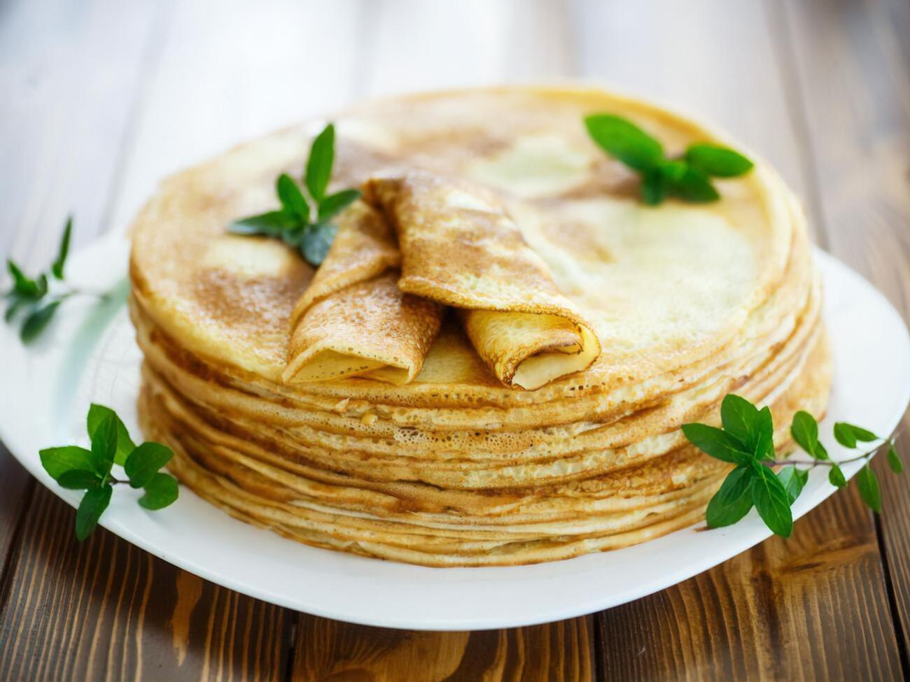 Тесто для блинов должно некоторое время настаиваться