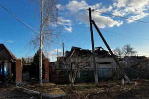 В предместье Запорожья зафиксированы разрушения после обстрела российскими "Искандерами" 20 февраля