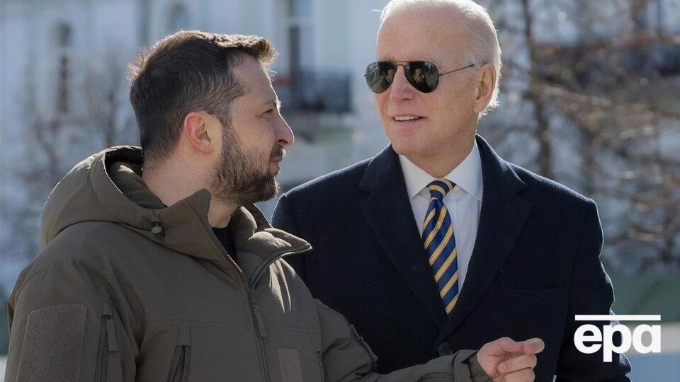 Зеленский и Байден встретились в Киеве