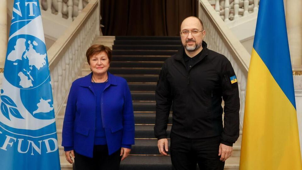 Шмигаль у Києві обговорив з Георгієвою підтримку України з боку МВФ