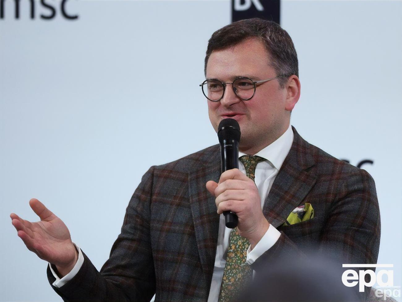 Кулеба рассказал о поставках оружия Украине